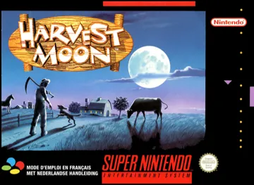 Harvest Moon (Europe) box cover front